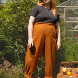 The Avery Trousers in Cinnamon
