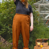 The Avery Trousers in Cinnamon
