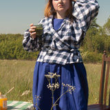 The Solstice Shirt in Picnic check brushed cotton