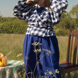 The Solstice Shirt in Picnic check brushed cotton