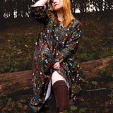 The Everything Dress in Floral Needlecord