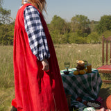 The Solstice Shirt in Picnic check brushed cotton