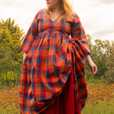 The Double Take Dress in Madras Cotton