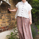 The Letty Shirt in White Cotton - pre-order
