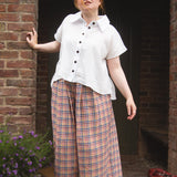 The Letty Shirt in White Cotton - pre-order