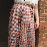 The Margo Trousers in Sunrise Check