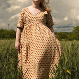 The Double Take Dress in Red Polka Cotton