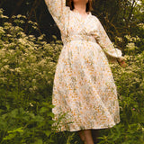 The Shard Skirt - Wildflower double gauze - S