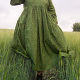 The Double Take Dress in Morris Cotton - House of Flint