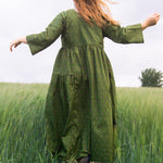 The Double Take Dress in Morris Cotton - House of Flint