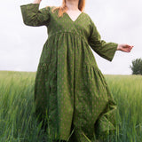 The Double Take Dress in Morris Cotton - House of Flint