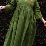 The Double Take Dress in Morris Cotton - House of Flint