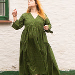 The Double Take Dress in Morris Cotton - House of Flint