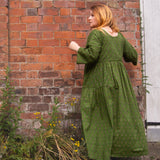 The Double Take Dress in Morris Cotton - House of Flint