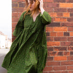 The Double Take Dress in Morris Cotton - House of Flint