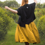 The Letty Shirt in Black Cotton - pre-order