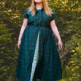 The Shirt Dress in Elm Cotton