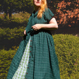 The Shirt Dress in Elm Cotton