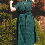 The Shirt Dress in Elm Cotton