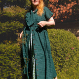 The Shirt Dress in Elm Cotton