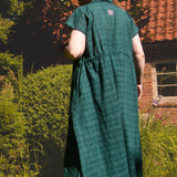 The Shirt Dress in Elm Cotton