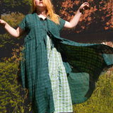 The Shirt Dress in Elm Cotton