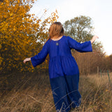 The Doddle Dress in Blue