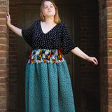 The One-of-a-Kind Skirt - Waffle Dots