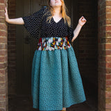 The One-of-a-Kind Skirt - Waffle Dots