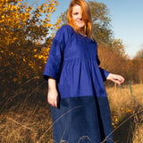 The Doddle Dress in Blue