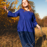 The Doddle Dress in Blue