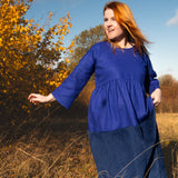 The Doddle Dress in Blue