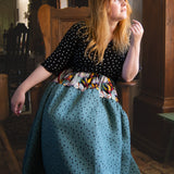 The One-of-a-Kind Skirt - Waffle Dots