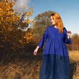 The Doddle Dress in Blue