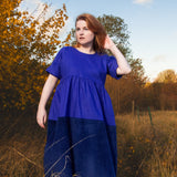 The Doddle Dress in Blue