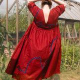Pre-order The Double Take Dress with ribbon appliquè