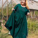 Pre-order The Double Take Dress with ribbon appliquè