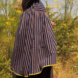 The Tilted in Navy stripe