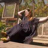 The Everything Dress in Navy stripe