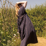 The Everything Dress in Navy stripe