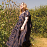 The Everything Dress in Navy stripe