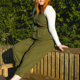 The Dungarees - Khaki Green