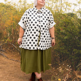 The Good Life Shirt in Polka cotton