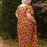 The Doddle Dress in Painted Flowers