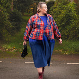 The Doddle Dress in Blue