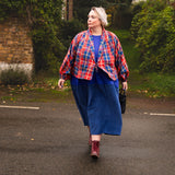 The Doddle Dress in Blue