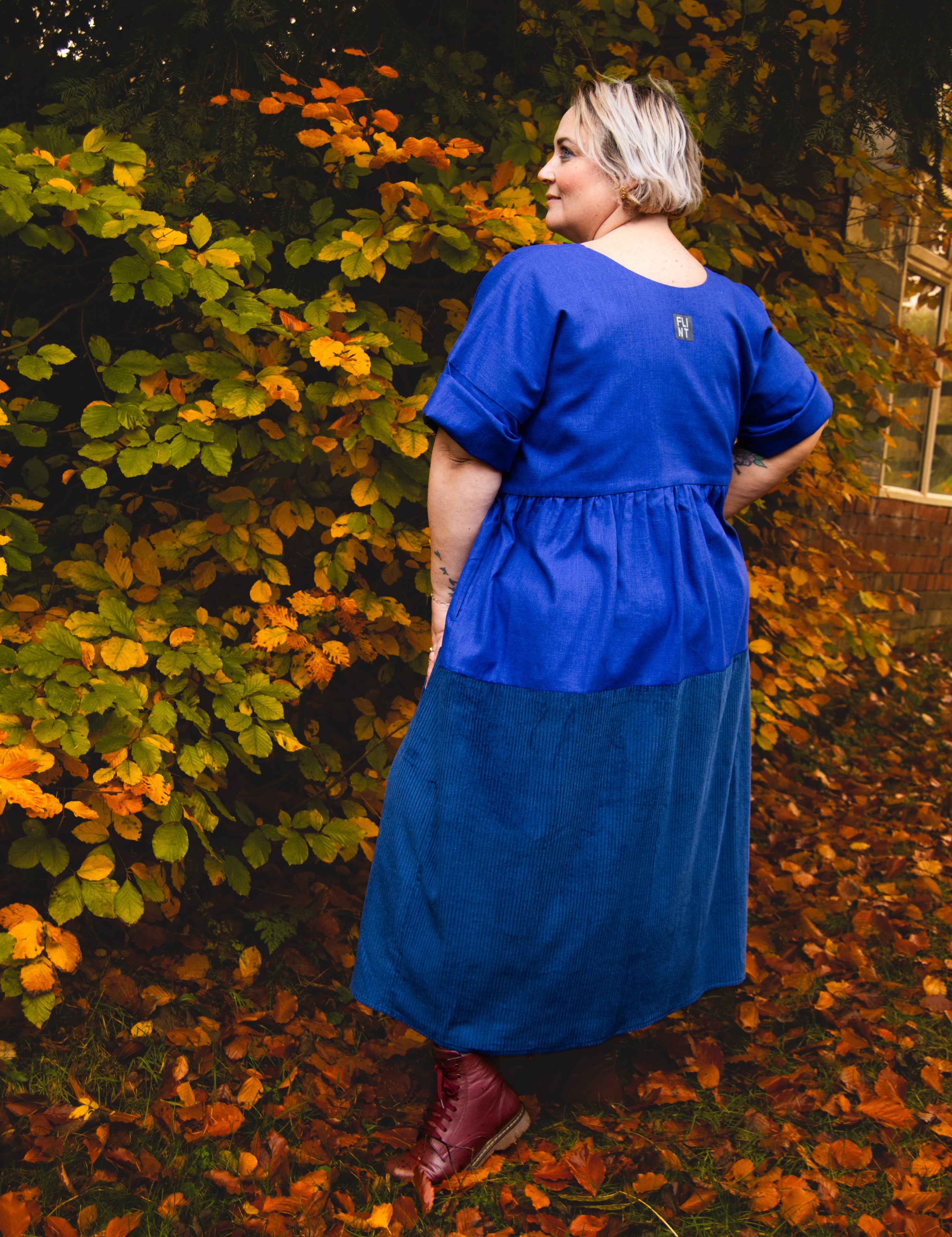 The Doddle Dress in Blue - House of Flint