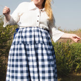 The Oak Skirt - Picnic check