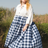 The Oak Skirt - Picnic check