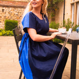 The Loop Dress in Navy/Blue